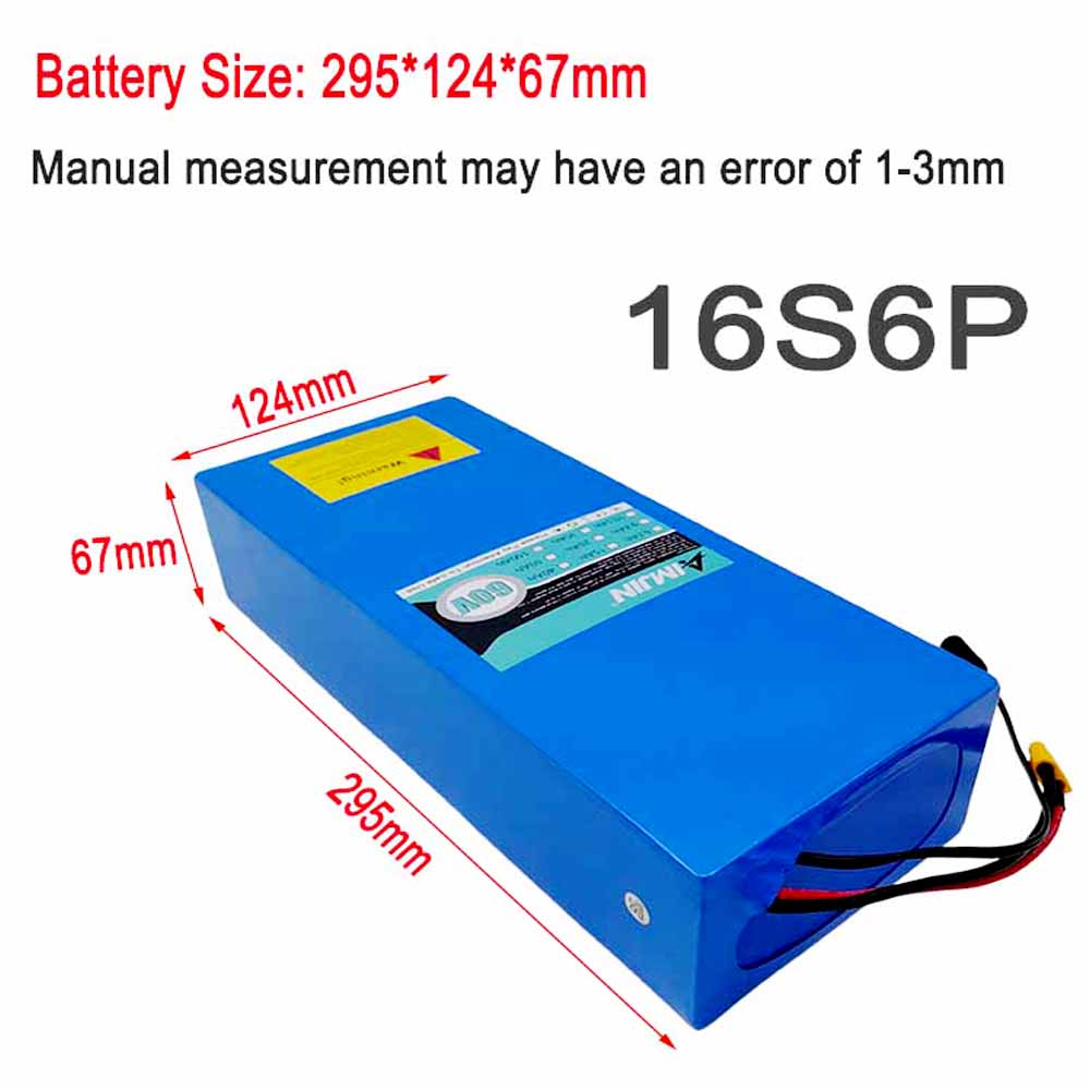 Baterai Li-ion Berdaya Tinggi  - 60V 30Ah Electric Scooter Battery ulasan dan harga
