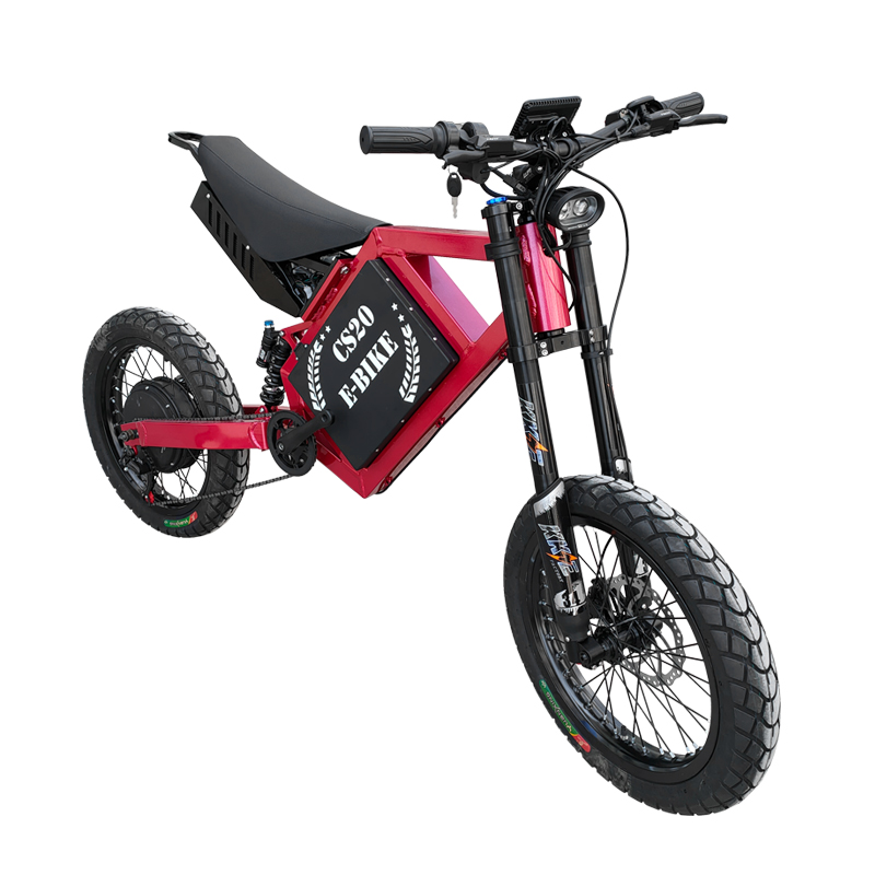 Sepeda Listrik Kota Enduro CS2 - 8000W Stealth Bomber Ebike ulasan dan harga
