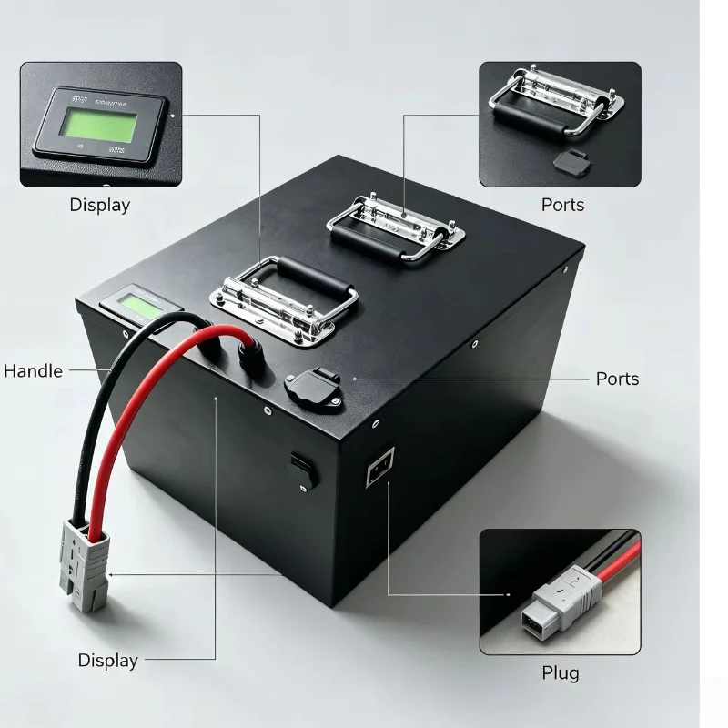 Paket Baterai Lithium Iron Pho - 72V 60Ah Lifepo4 Battery Pack ulasan dan harga