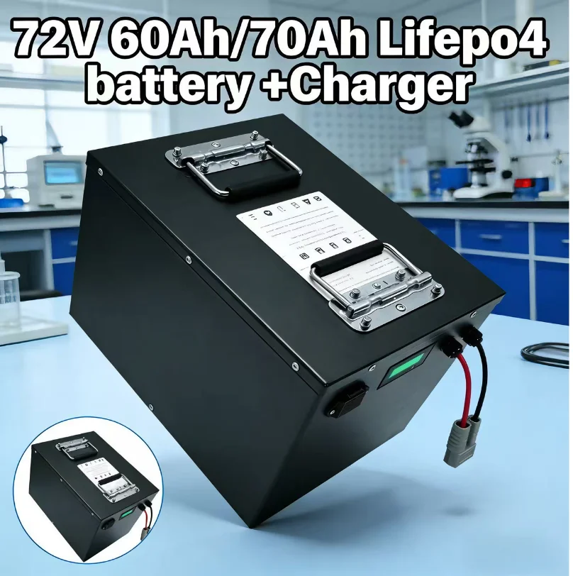 Paket Baterai LiFePO4 72V Heav - 72V 60Ah Lifepo4 Battery Pack ulasan dan harga