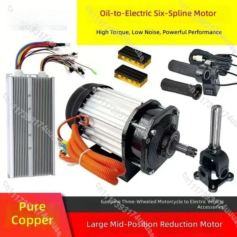 Untuk Kit Konversi Motor Listr - Electric Motorcycle Conversion Kit 72V ulasan dan harga