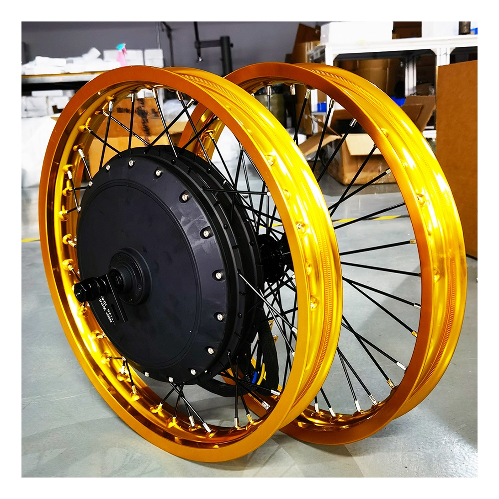 QS273 8kw 3.5T 5T Motor Hub To - Electric Motorcycle Conversion Kit 72V ulasan dan harga