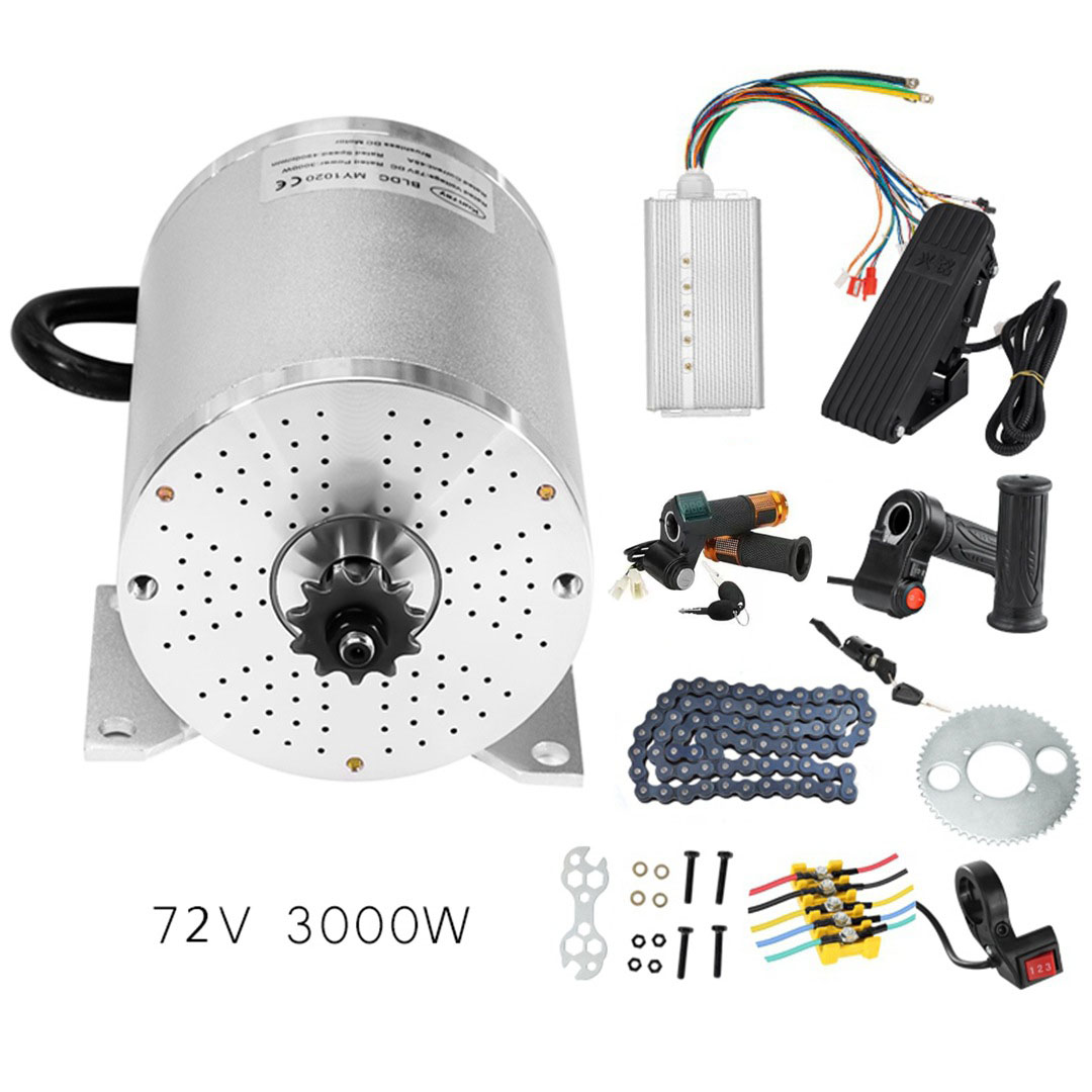 Kit Motor Listrik Konversi unt - Electric Motorcycle Conversion Kit 72V ulasan dan harga